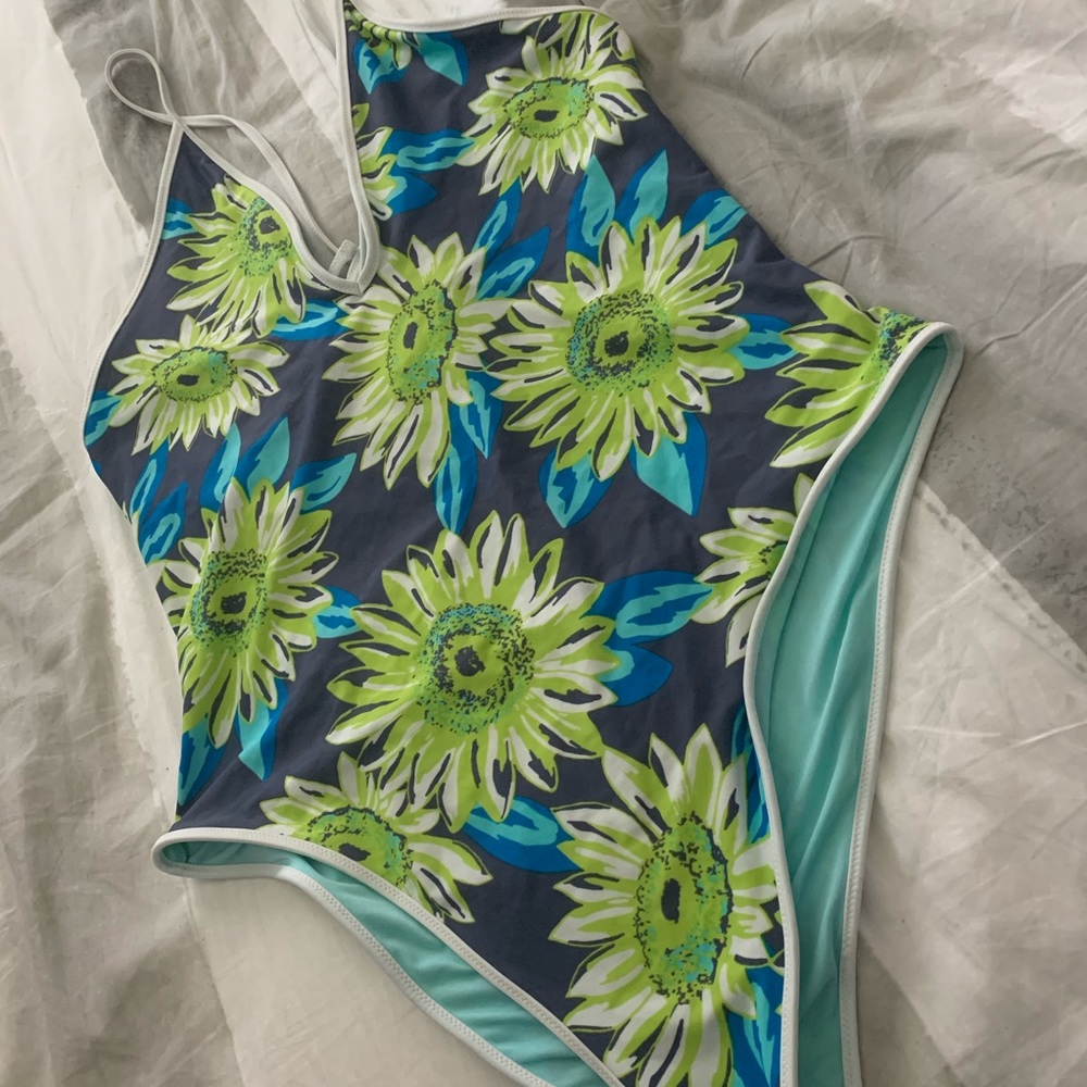 Aerie Floral One piece Swimsuit